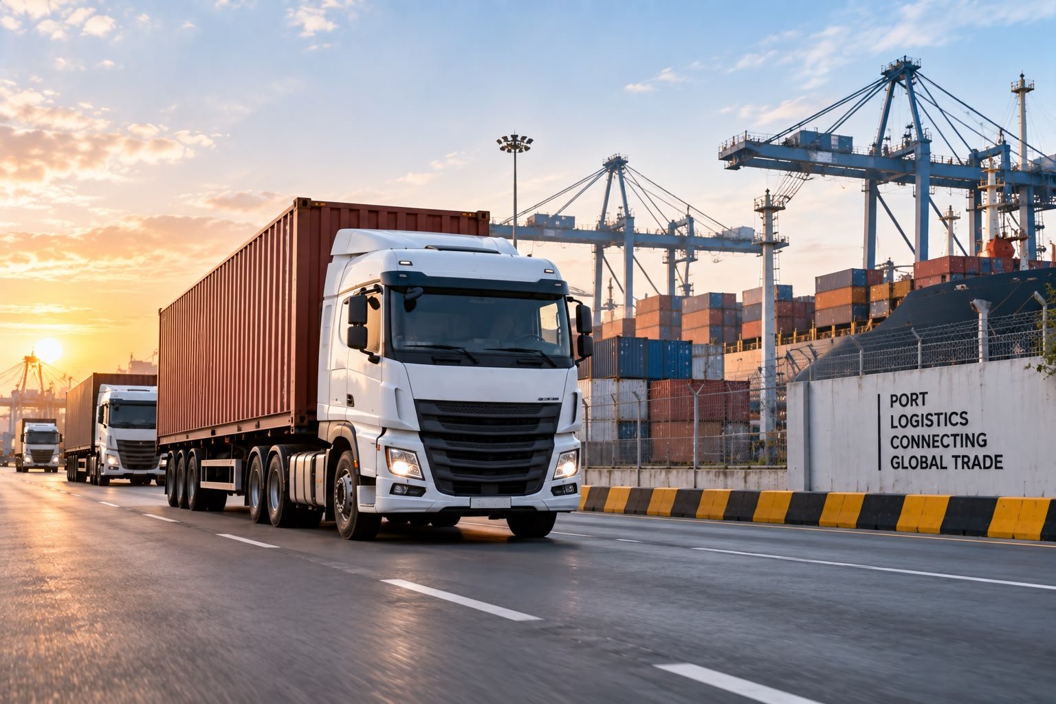 Container trucking and inland transportation